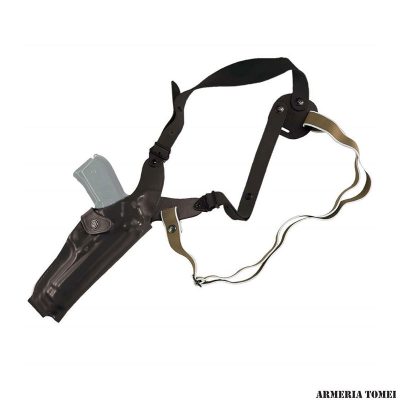 VEGA HOLSTER - FONDINA ASCELLARE CUOIO VERTICALE REGOLABILE LARGE AUTO 98FS