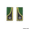 ESERCITO - COPPIA MOSTRINE ARTIGLIERIA DA MONTAGNA DA CAMICIA/GIACCA