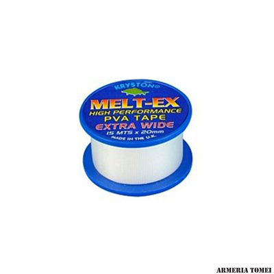 KRYSTON - MELT-EX HIGH PERFORMANCE PVA TAPE EXTRA WIDE 15mt x 20mm