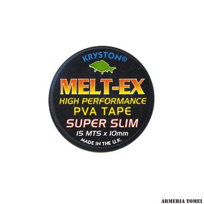 KRYSTON - MELT-EX HIGH PERFORMANCE PVA TAPE SUPER SLIM 15mt x 10mm