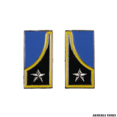 ESERCITO - COPPIA MOSTRINE ARTIGLIERIA CORAZZATA DA CAMICIA