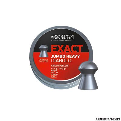 JSB MATCH -  EXACT JUMBO HEAVY DIABLO CAL .22 (5,5mm) 1,175g | 18.13gr (500 PZ)