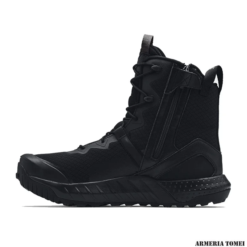 SCARPONI - UNDER ARMOUR - UOMO - MICRO G® VALSETZ TACTICAL CON ZIP Black / Jet Gray - 001 - immagine 2