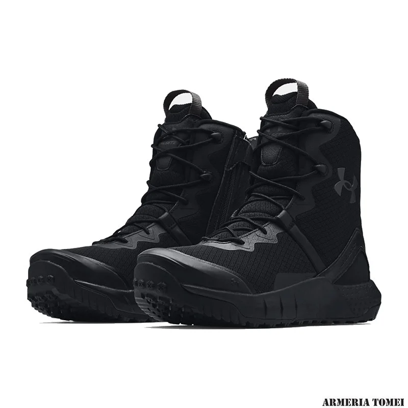 SCARPONI - UNDER ARMOUR - UOMO - MICRO G® VALSETZ TACTICAL CON ZIP Black / Jet Gray - 001 - immagine 4