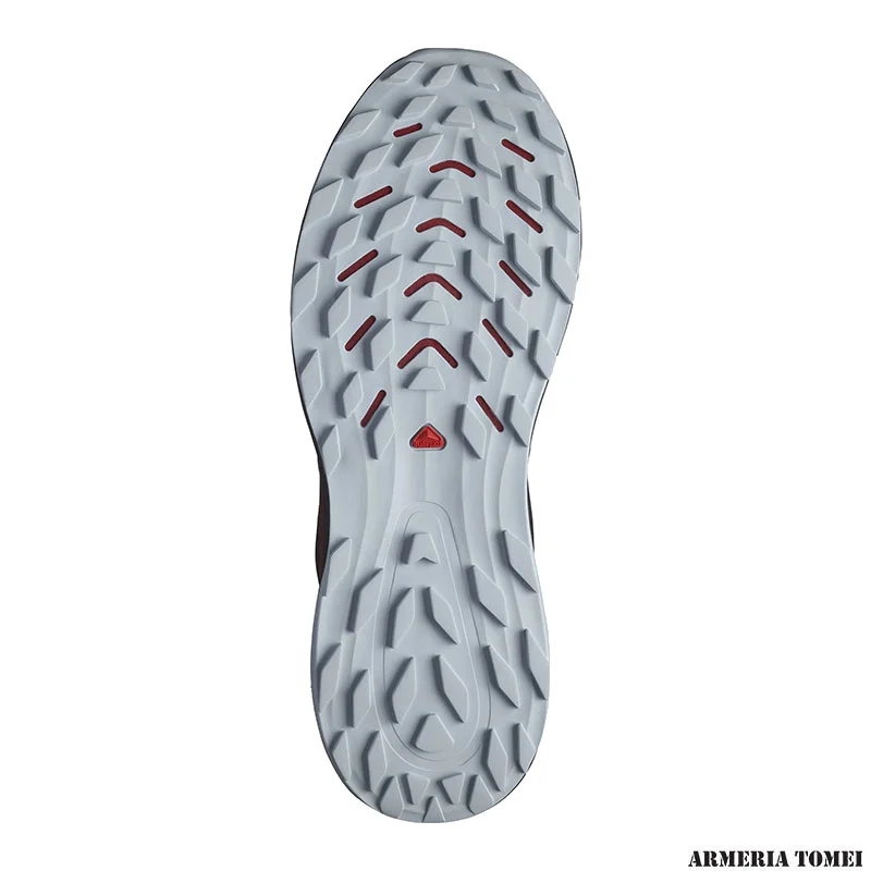 SALOMON - UOMO - ULTRA GLIDE 2 Black / Biking Red / Pearl Blue - immagine 4