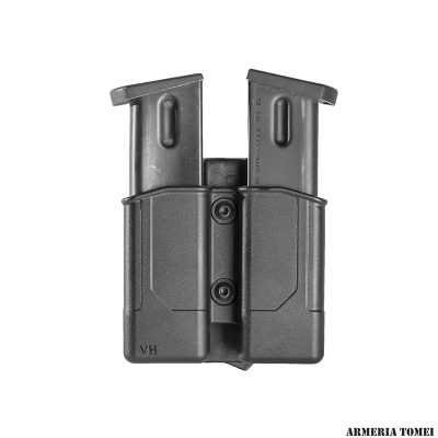 VEGA HOLSTER - DOPPIO PORTACARICATORE IN POLIMERO NERO