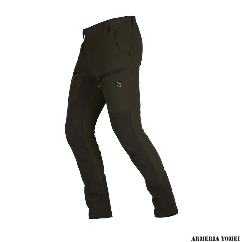 PANTALONE - UOMO - UNIVERS - LAVAREDO PLUS ELASTICIZZATO VERDE