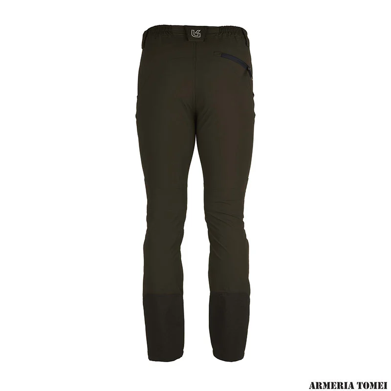 PANTALONE - UOMO - UNIVERS - LAVAREDO PLUS ELASTICIZZATO VERDE - immagine 4