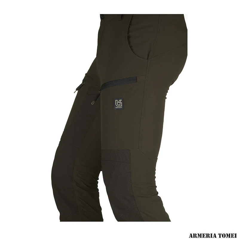 PANTALONE - UOMO - UNIVERS - LAVAREDO PLUS ELASTICIZZATO VERDE - immagine 5