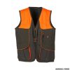GILET - UOMO - UNIVERS - ROCCASTRADA VERDE/ARANCIO
