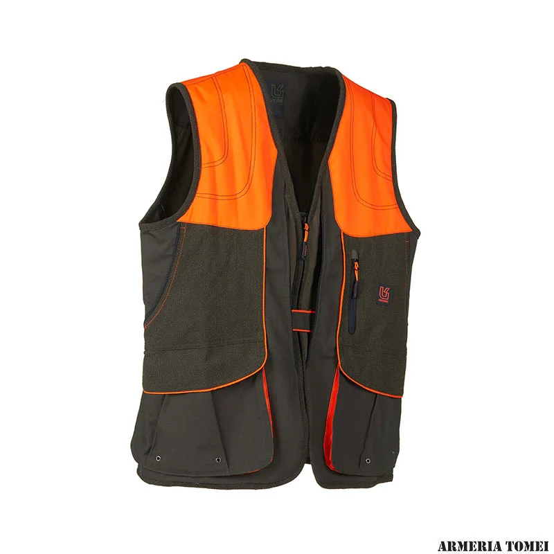 GILET - UOMO - UNIVERS - ROCCASTRADA VERDE/ARANCIO - immagine 4