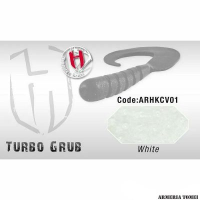 HERAKLES - MONSTER BAITS TURBO GRUB 14cm/4pz White