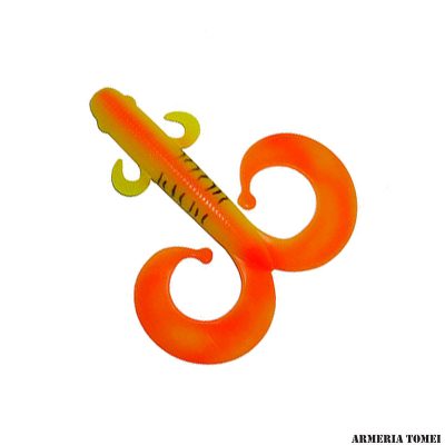 HERAKLES - MONSTER BAITS BIG DOUBLE 15cm Orange Tiger