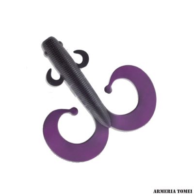 HERAKLES - MONSTER BAITS BIG DOUBLE 15cm Black Purple