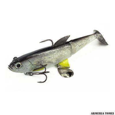MOLIX - SHAD 120 4.75" SWIMBAIT 12cm 35g 1.1/4oz Silver Minnow
