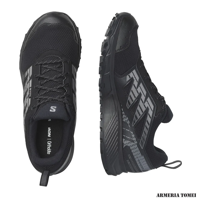 SALOMON - UOMO - WANDER GTX Black / Pewter / Frost Gray - immagine 3