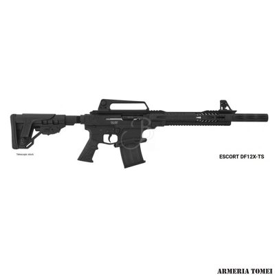 FUCILE - HATSAN SEMIAUTO ESCORT DF12X-TS 12/76 BLK 18"