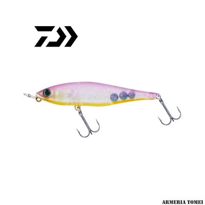 DAIWA - STEEZ PENCIL86F PINK V.3 86mm/10.3g - HOOK #6 | RING #2