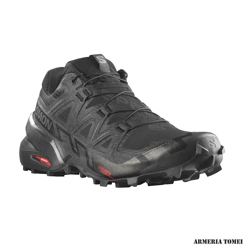 SALOMON - UOMO - SPEEDCROSS 6 Black / Black / Phantom - immagine 2