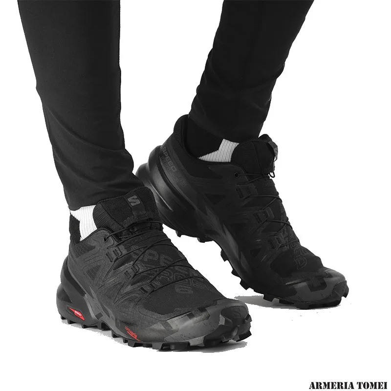 SALOMON - UOMO - SPEEDCROSS 6 Black / Black / Phantom - immagine 6