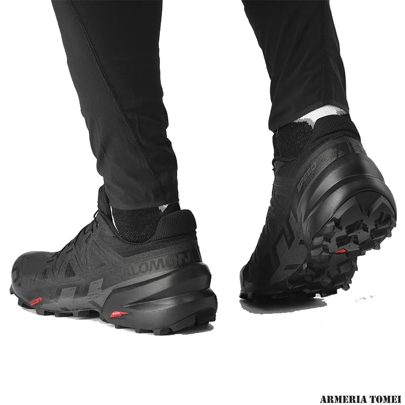 SALOMON - UOMO - SPEEDCROSS 6 Black / Black / Phantom - immagine 7