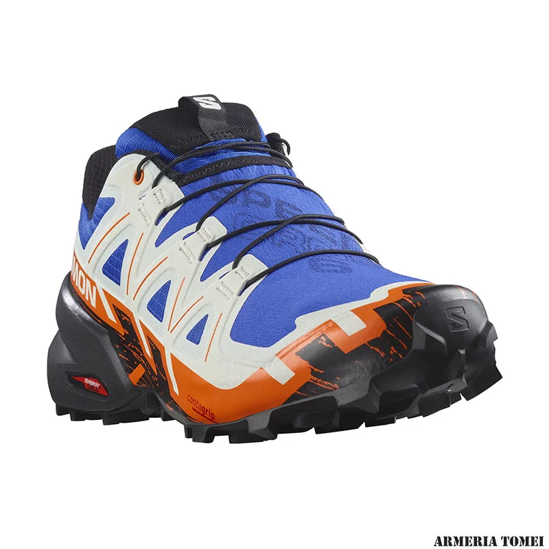 SALOMON - UOMO - SPEEDCROSS 6 Lapis Blue / Black / Scarlet Ibis - immagine 2