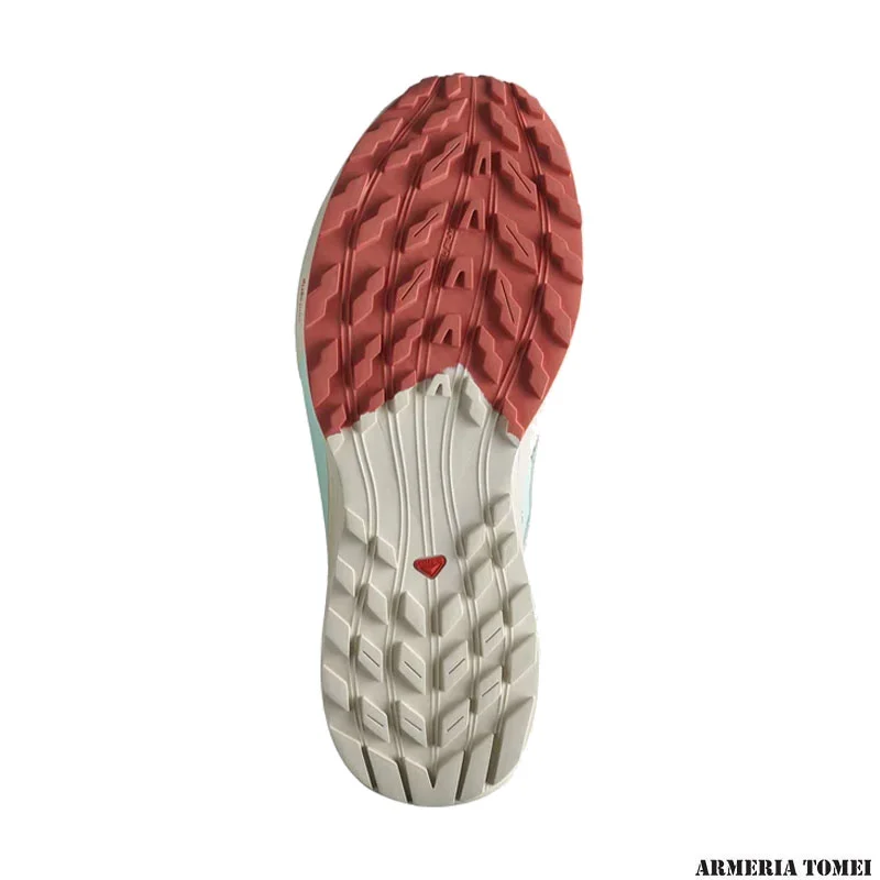 SALOMON - UOMO - SENSE RIDE 5 Lily Pad / Rainy Day / Bleached Aqua - immagine 4