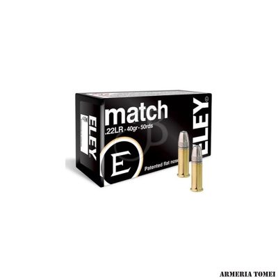 ELEY - CAL.22 LR MATCH 40gr (50 colpi)