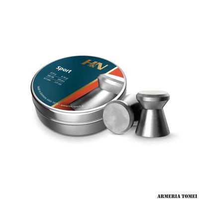 PALLINI ARIA COMPRESSA - H&N SPORT 4,5MM / .177 CAL 0,53g 8.18gr (500pz)