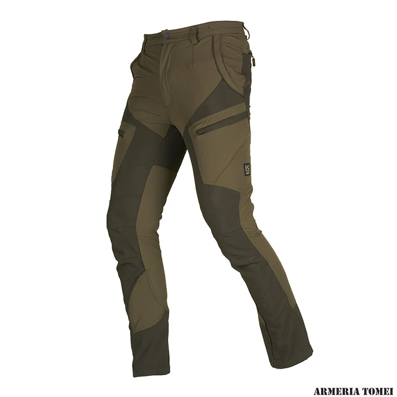 UNIVERS - PANTALONE ELASTICIZZATO ALPI VERDE
