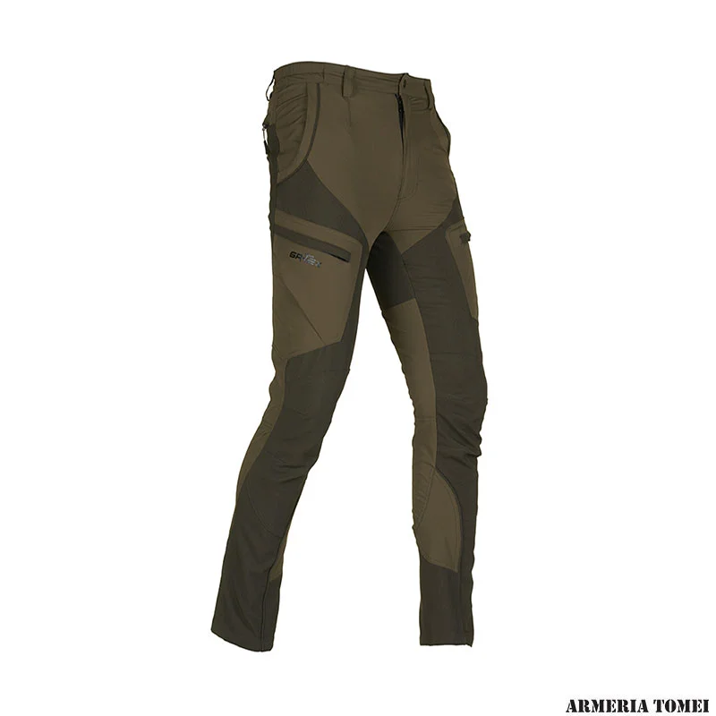 UNIVERS - PANTALONE ELASTICIZZATO ALPI VERDE - immagine 3