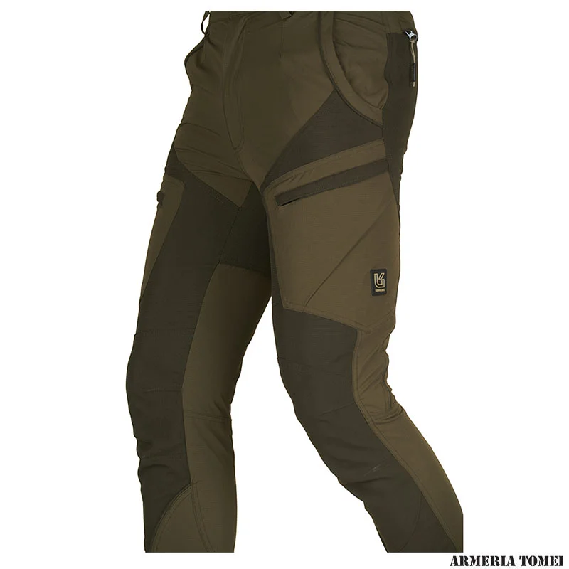 UNIVERS - PANTALONE ELASTICIZZATO ALPI VERDE - immagine 5