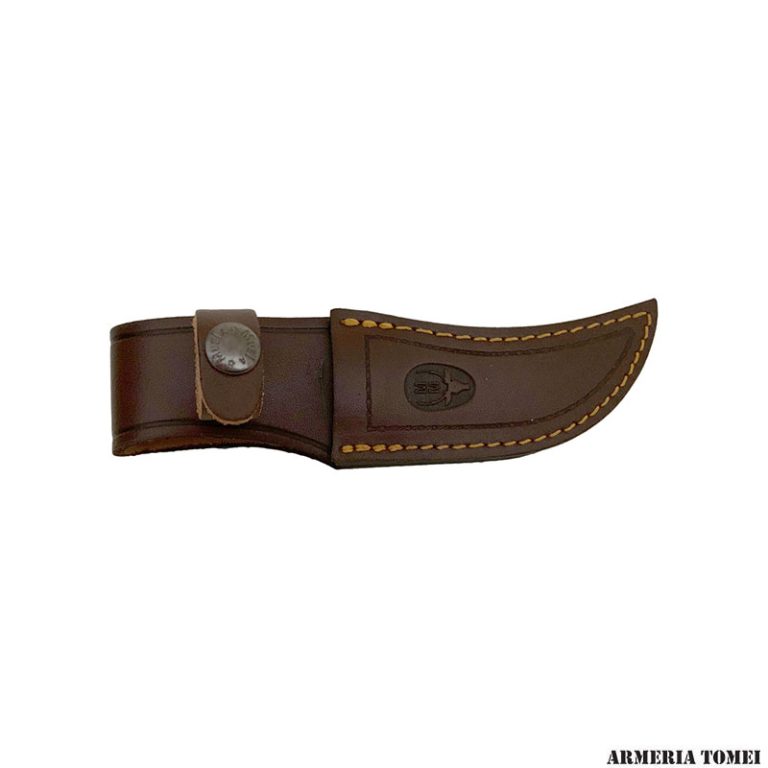 Muela CI10A Coltello A Lama Fissa, Unisex Adulto, Lama 9,7 Cm In Acciaio 440, Manico In Cervo, Fodero In Cuoio