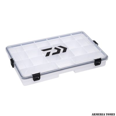 DAIWA - D-BOX LR CLEAR 344mm x 215mm x 48mm | 20 SCOMPARTIMENTI