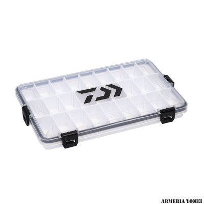 DAIWA - D-BOX MS CLEAR 267mm x 167mm x 33mm | 27 SCOMPARTIMENTI