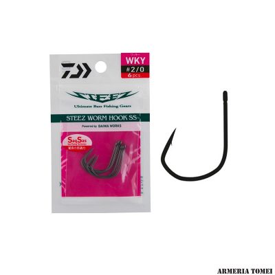 AMI - DAIWA - STEEZ WORM HOOK SS WKY