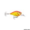RAPALA - X-LIGHT CRANK 03 MID RUNNER FNCM-3 3.5cm 1-1/4" | 4g 1/8 oz. Gold Fluorescent Red