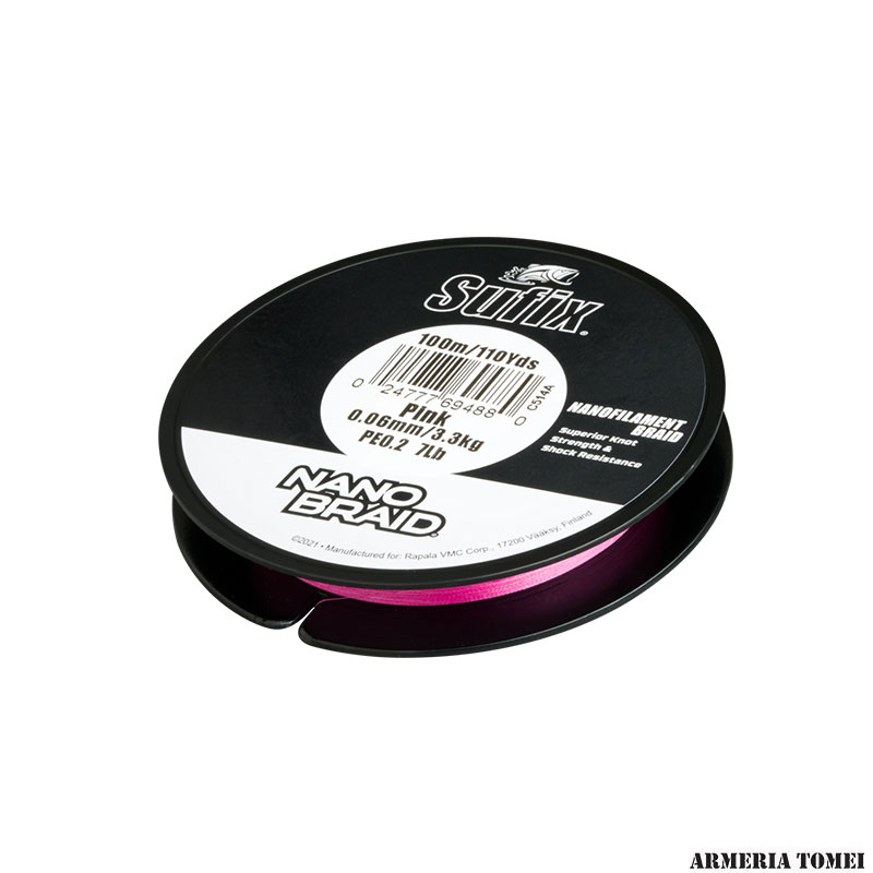 SUFIX – NANOBRAID PINK 100m