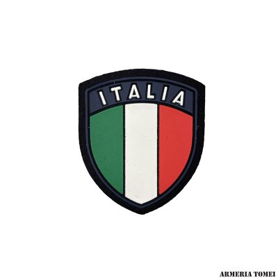 PATCH - ITALIA PLASTIFICATO BORDO NERO
