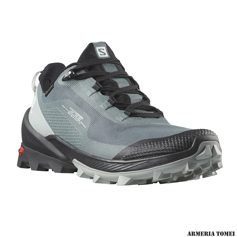 SALOMON - DONNA - CROSS OVER GTX W Stormy Weather / Black / Quarry - immagine 2