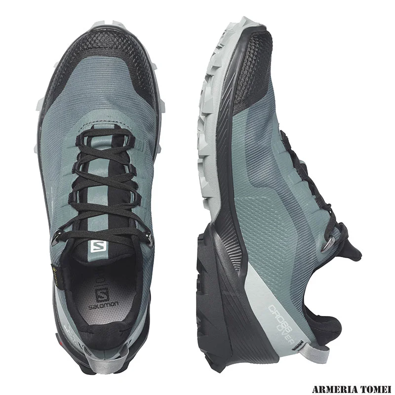 SALOMON - DONNA - CROSS OVER GTX W Stormy Weather / Black / Quarry - immagine 5