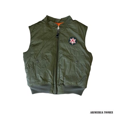 GILET TRAPUNTATO DA VOLO (VERDE OLIVA)