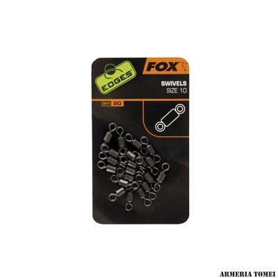 FOX - EDGES™ SWIVELS SIZE 7 (20PZ)