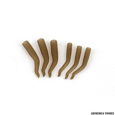 FOX - EDGES™ SHORT LINE ALIGNAS FITS HOOK SIZES 5-10 TRAS KHAKI (10 PZ)