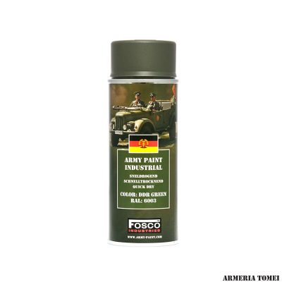 FOSCO INDUSTRIES - VERNICE SPRAY COLORE DDR GREEN  RAL 6003 400ml