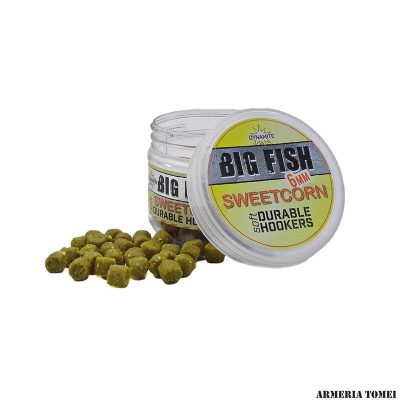 DYNAMITE - BIG FISH SOFT DURABLE HOOKERS SWEETCORN 6MM