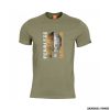 T-SHIRT - PENTAGON - AGERON FEARLESS WARRIOR OLIVE