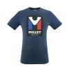 T-SHIRT - MILLET - HERITAGE TS SS M 7317 Saphir