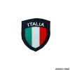 PATCH - ITALIA RICAMATO CON VELCRO -NERA