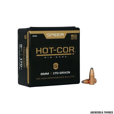 PALLE DA RICARICA - SPEER - HOT-COR 8MM | 170GR .323" SEMI-SPITZER SP (100PZ) -2283